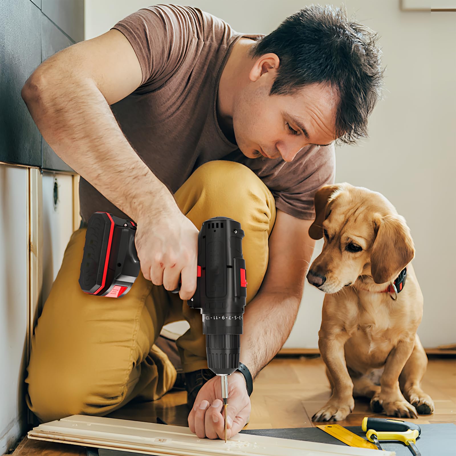 Set Di Punte Per Cacciave Torx Da 12 Pezzi, Codolo Esagonale Magnetico Da 1/4", Set Di Punte Per Trapano A Stella Resistenti Alla Manomissione, Punta Lunga 2" T5-T40 (50 Mm - Foto 10