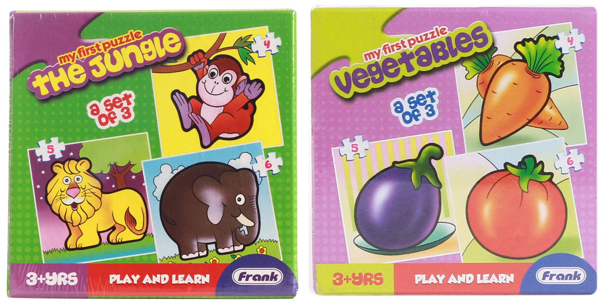 Frank the Jungle & Vegetables Combo