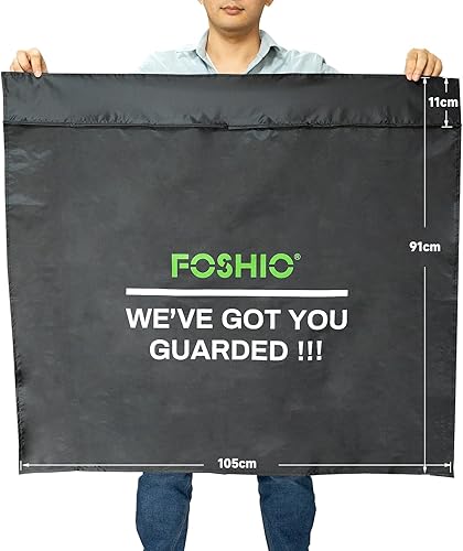 Miniatura 2 de FOSHIO Paquete de 2 paneles de puerta de automóvil impermeables, protección para ventanas, herramientas para envolver el automóvil, protector de