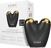 GESKE SmartAppGuided 6 az 1-ben Mikroáramú Arcfeszesítő Készülék - Ránctalanító, Állformáló, Tokaemelő Eszköz Applikációval 1