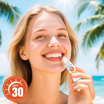 SPF 30 Sunscreen Lip Balm 24 Pack, Clear SPF Lip Gloss