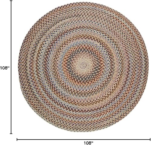 Miniatura 133 de Tapete reversible de lana, texturizado, grueso, trenzado. , Lana, Azul (Blue Dragon) Roca Negra,Azul (Blue Dragon),Mezcla azul y verde,Rojo