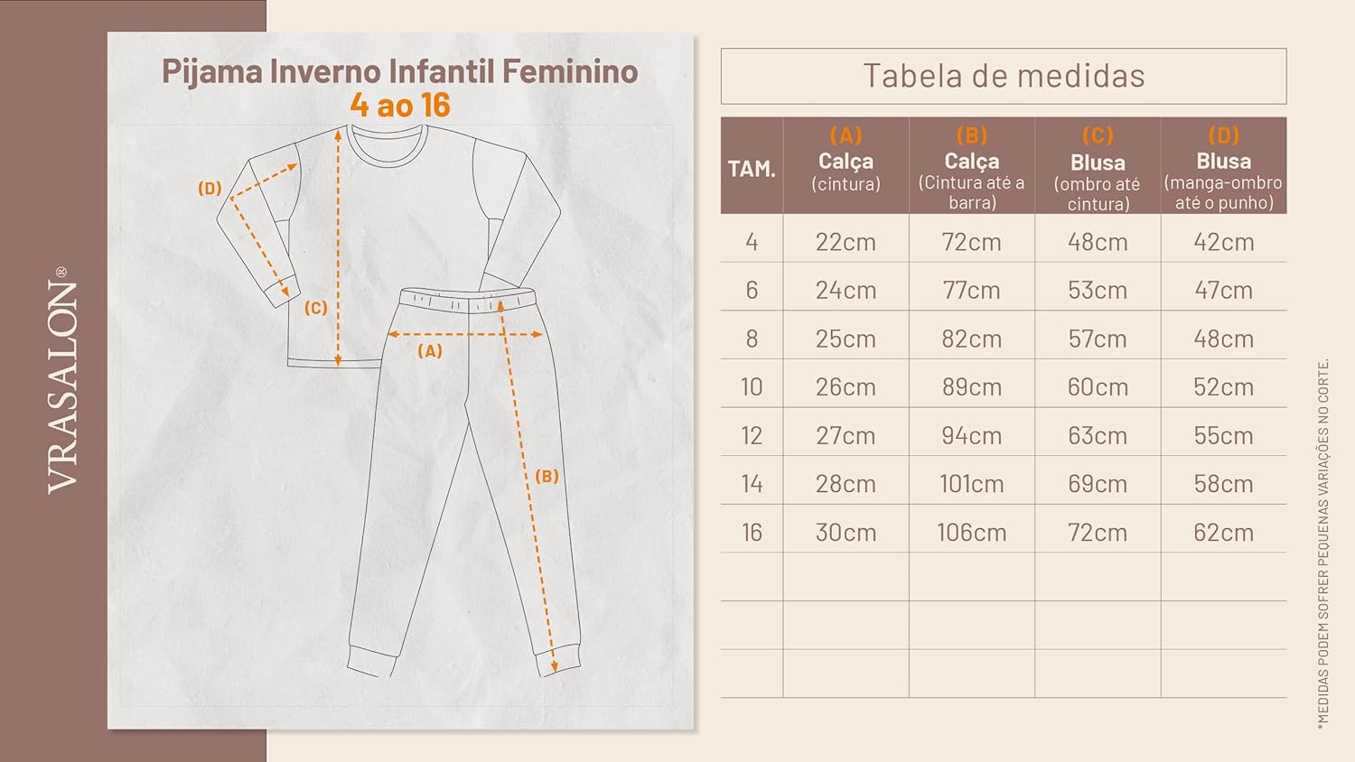 Pijama Infantil Unissex Manga Longa Calça Confortável em promoção! Veja a oferta e mais achadinhos de Pijamas & Fantasias Infantis 6 Hoje é o melhor dia para comprar Pijama Infantil Unissex Manga Longa Calça Confortável com aquele preço maroto! Promoção! Aproveite a oferta! 6