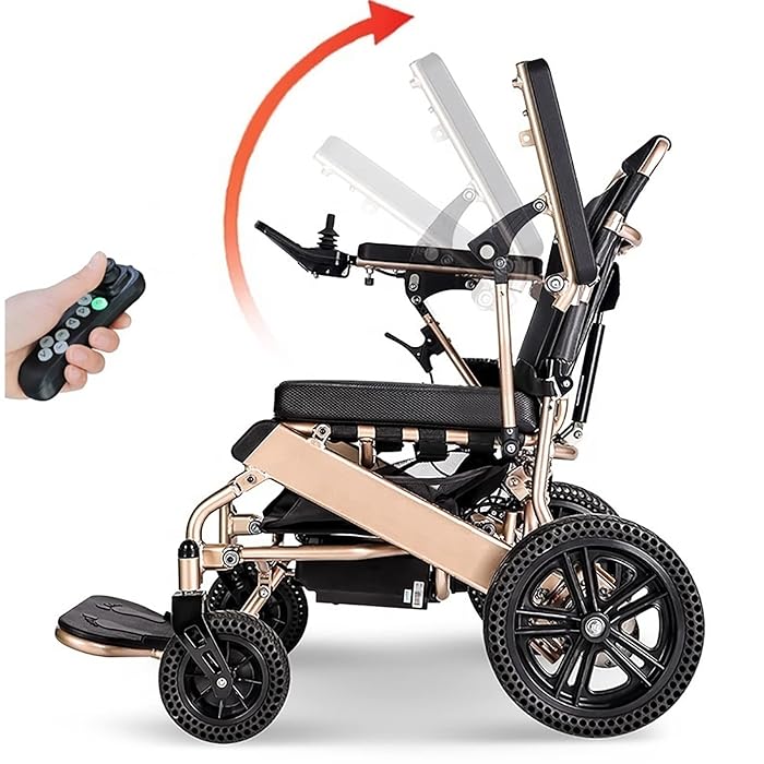 Buy Premium Lightweight Electric Wheelchairs, Intelligent Foldable