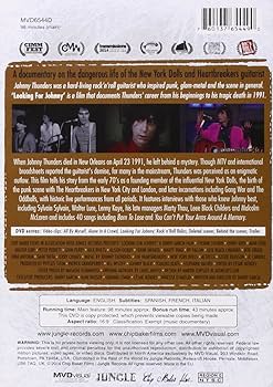ジョニー・サンダース　 LOOKING FOR JOHNNY Johnny Thunders - Looking For Johnny: The Legend Of Johnny