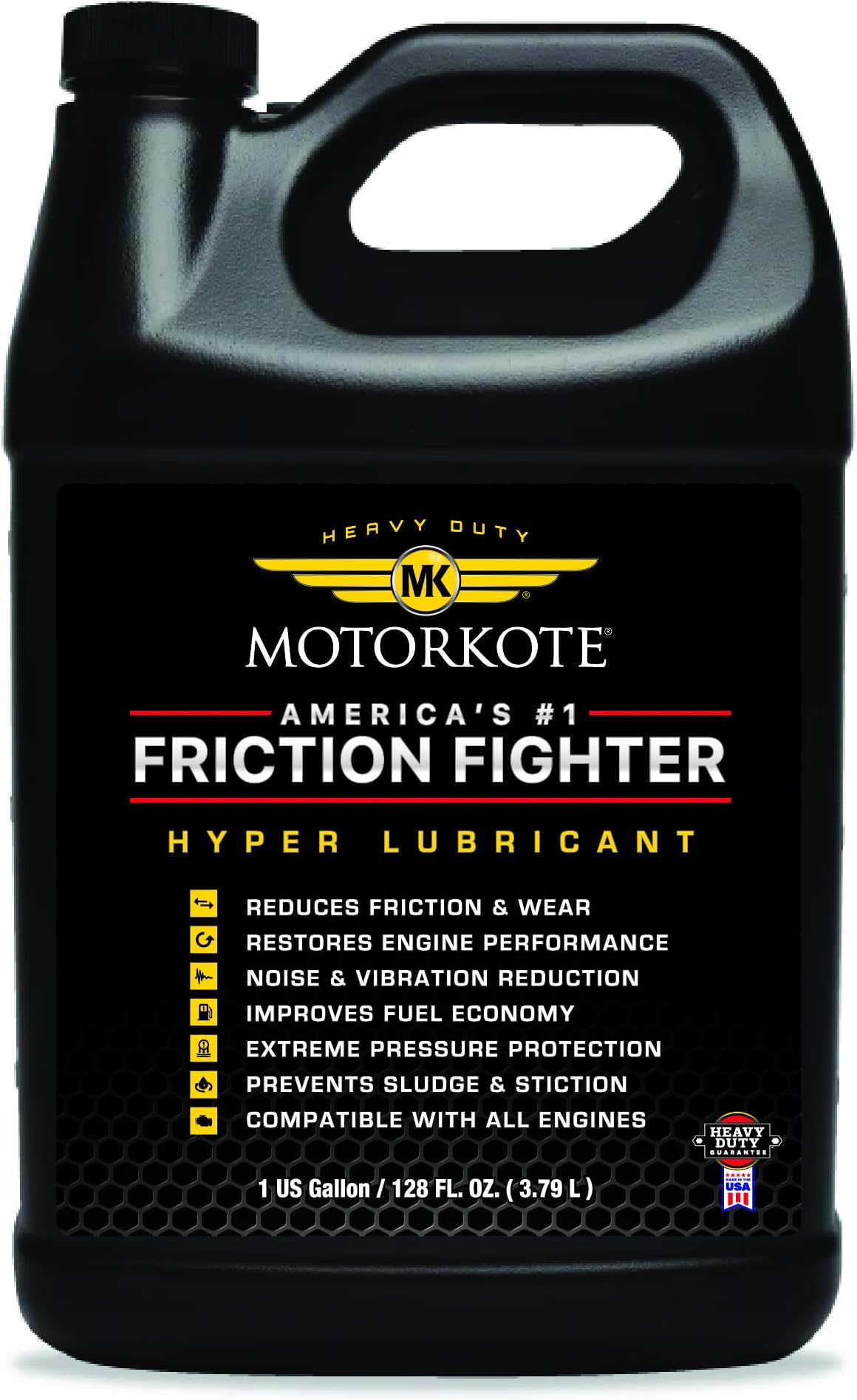 Motorkote MK-HL01G-04 Heavy Duty Hyper Lubricant, 1-Gallon, Single