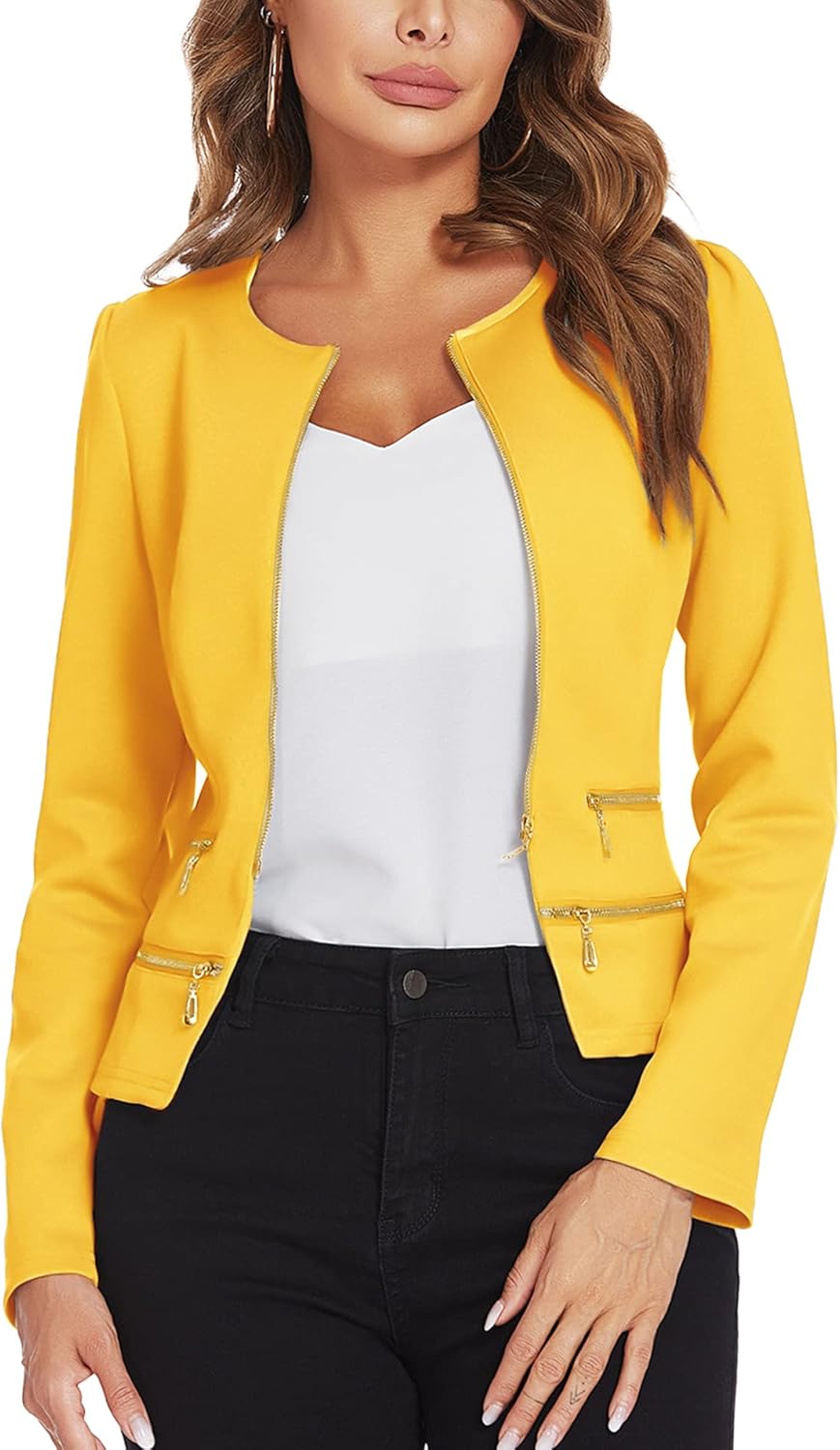 single breasted check coat