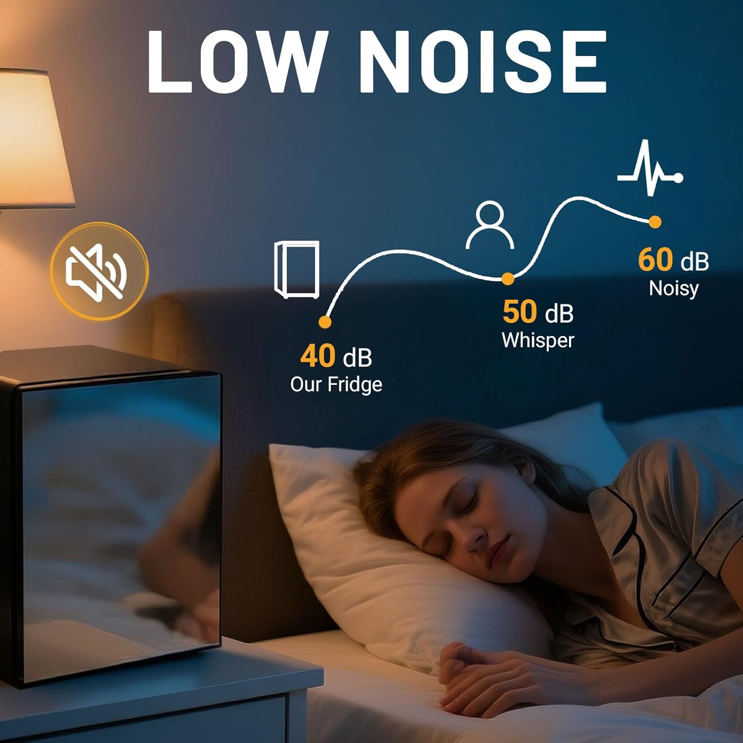 7-Temperature Control 24 Can Mini Fridge with Mirror, 0.9 Cu.Ft Compact Beverage Cooler for Soda, Beer, Wine & Beauty Products, Small Refrigerator for Bedroom, Dorm, Office