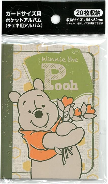 Amazon ナカバヤシ ポケットアルバム チェキ 枚収納 くまのプーさん ア Ck 103 文房具 オフィス用品 文房具 オフィス用品