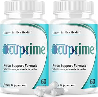 (2 Pack) Ocuprime for Eyes Supplement Vision Pills (120 Capsules)