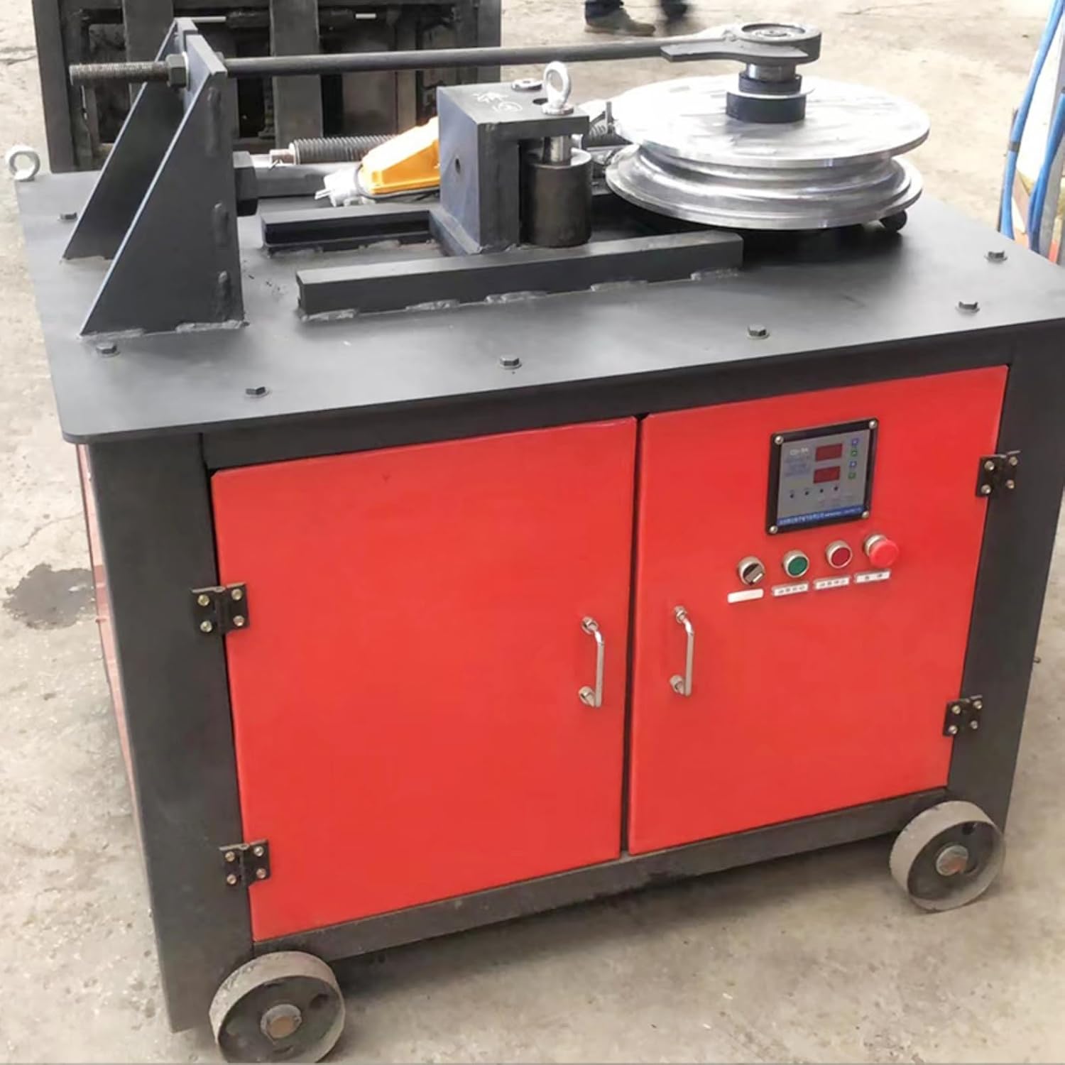 Fully Automatic Steel Bar Bender - High-Efficiency Rebar Bending Machine for Construction and Steel Fabrication