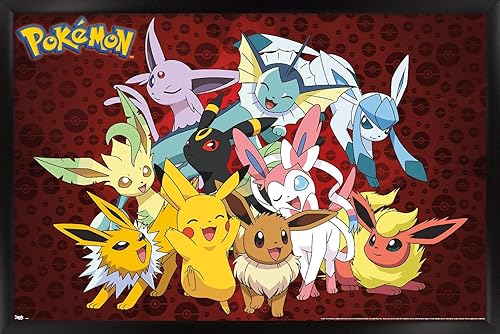 Trends International Pokémon - Póster de pared favoritos 22375 x 34 pulgadas versión sin marco