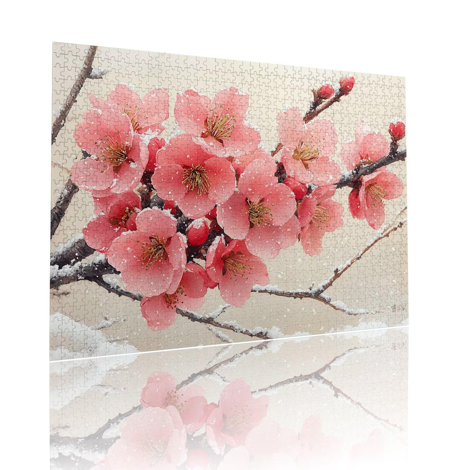 Blume Puzzle für Erwachsene Kinder Anspruchsvoll 5000 Teile Impossible Klassische Puzzles Schwer Anlage ab 8 9 10 Jahre Mädchen Jungen Jigsaw Kunst Educa,für Dekoration und Geschenke 105x156cm t-343