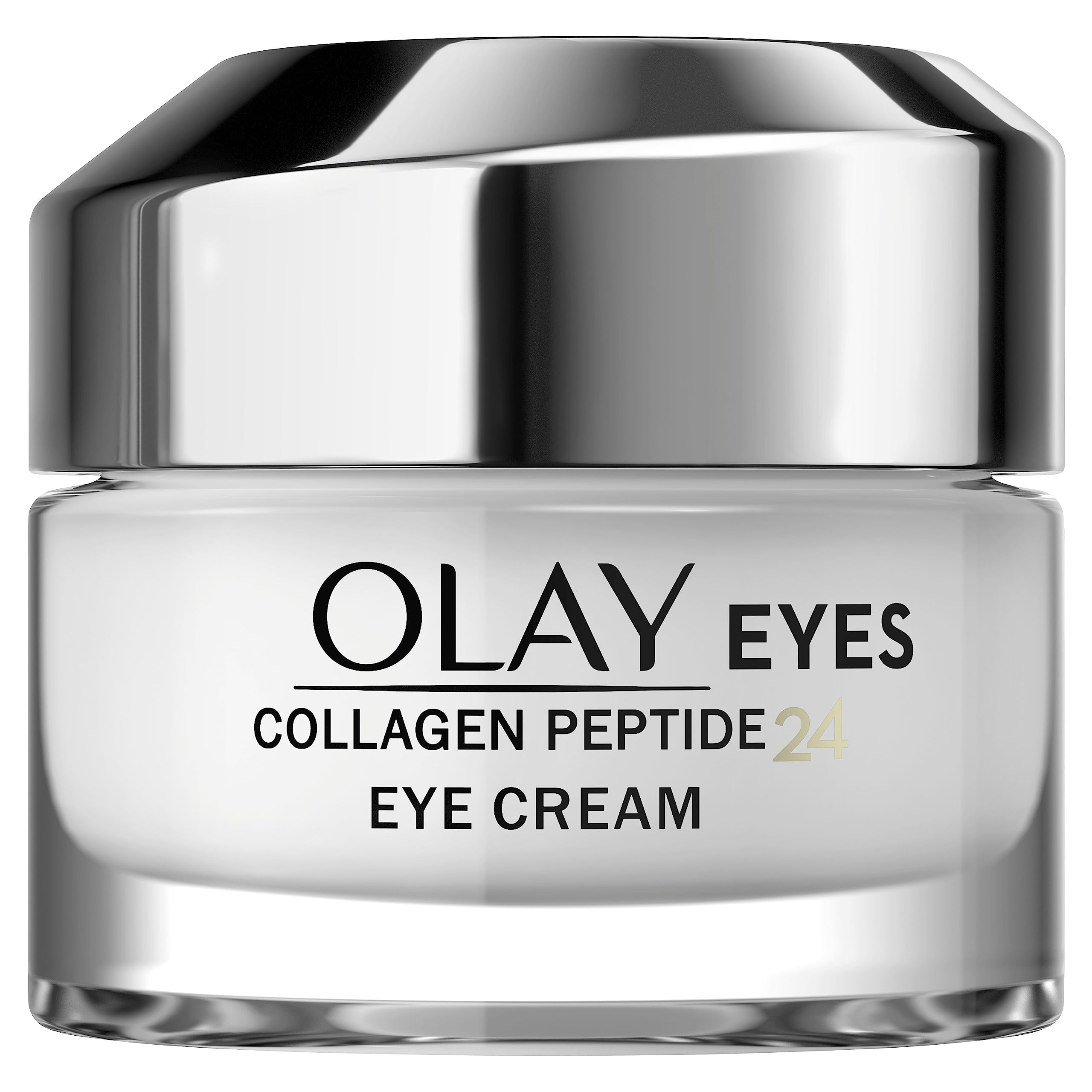 Olay Regenerist Collagen Peptide 24 Crema Contorno De Ojos, Con Péptidos De Colágeno Y Niacinamida (Vitamina B3), Revela Una Piel Fuerte Y Radiante En 14 Días, Sin Perfume, 15 ml