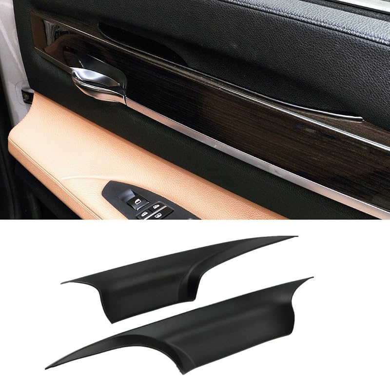 Capas de puxador interno de porta Jaronx para BMW Série 7 F01/F02 – Par dianteiro