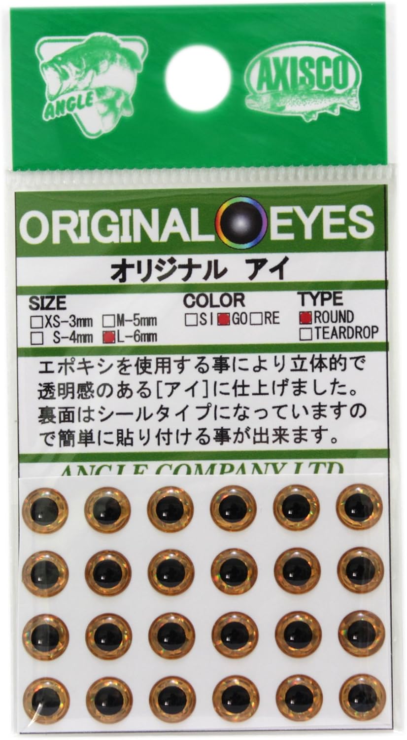 Angle Original Eyes 12 Pairs L GO