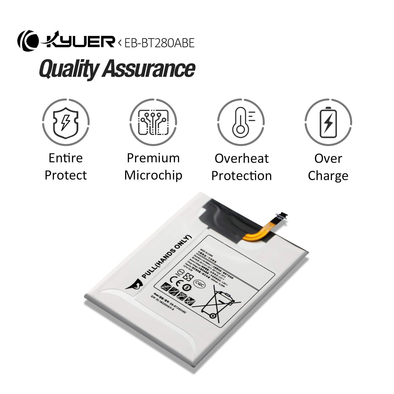 SCUD-WT-N19 Replacement Battery For Samsung Galaxy Tab A7 10.4 (2020) – 7040mAh, 3.85V Li-Polymer, Compatible With SM-T500/T505/T505N