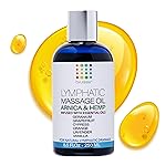 Lymphatic Drainage Massage Oil with Arnica & Natural Hemp Seed Oil, Post Surgery Recovery & Lipedema, Liposuction, 360 Lipo, BBL, Tummy Tuck, Fibrosis Treatment, Body Detox, 8.5 Oz