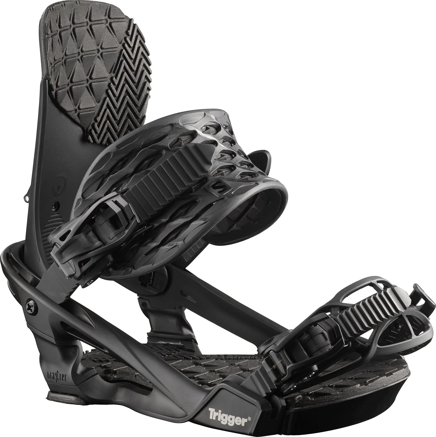 SALOMON FRONTIER 157 × SALOMON TRIGGER M Salomon Trigger - Fijaciones de snowboard para hombre, color negro