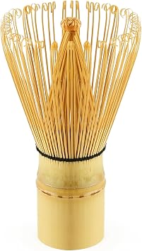 Maestri House Matcha Whisk, Handcrafted Organic Bamboo Chasen with 72-Prong Design for Traditional Japanese Tea Preparation, Authentic Matcha Stirrer for Smooth, Frothy Green Tea