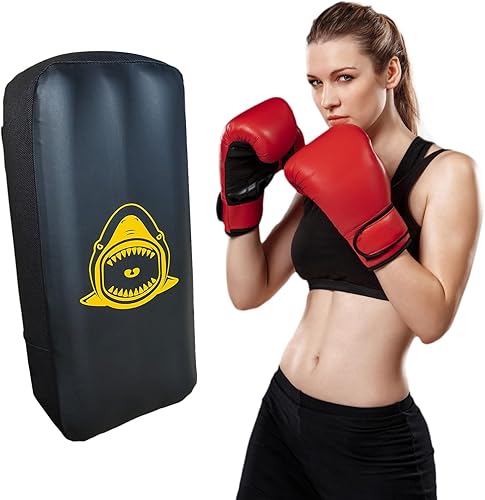 Miniatura 6 de Almohadilla de bloqueo inflable de entrenamiento de 16 x 8 pulgadas, almohadillas de boxeo, bolsa bloqueadora de baloncesto de fútbol, fútbol,