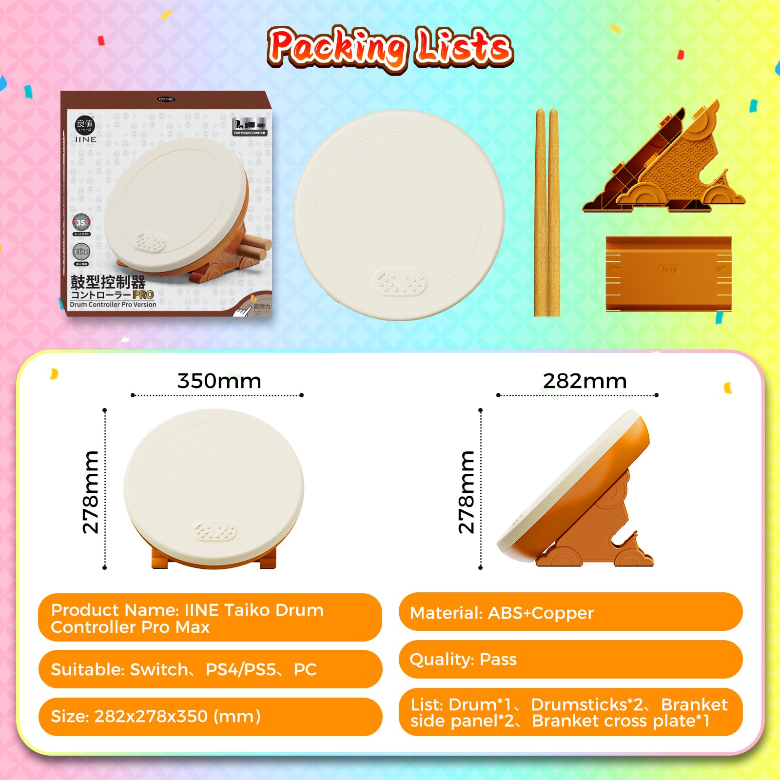 Amazon.com: IINE: Taiko Drum Controller