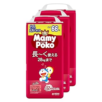２ケース!!　マミーポコ　BIGサイズ　288枚!!　オムツ　おむつ マミーポコパンツ ビッグサイズ-MamyPoko Japan