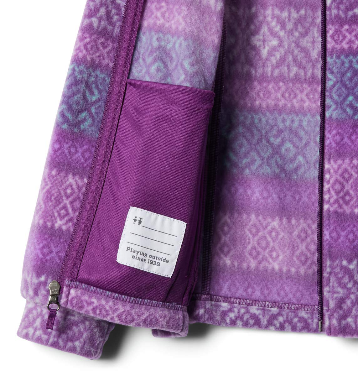 Columbia Benton Springs II Printed Fleece Suter Pulver Unisex niños