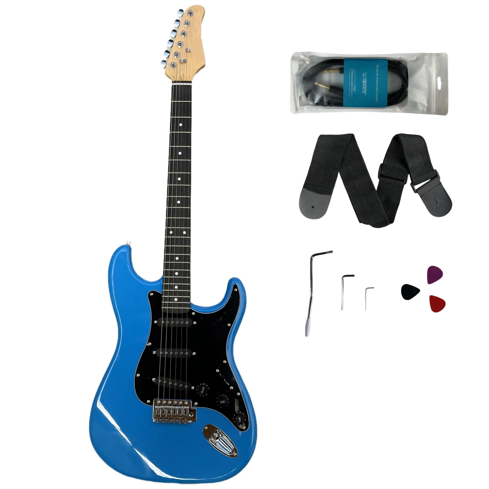 Meccaniche Universali Chitarra Guida Per Principianti Alla Pratica Della Chitarra Elettrica (blu)