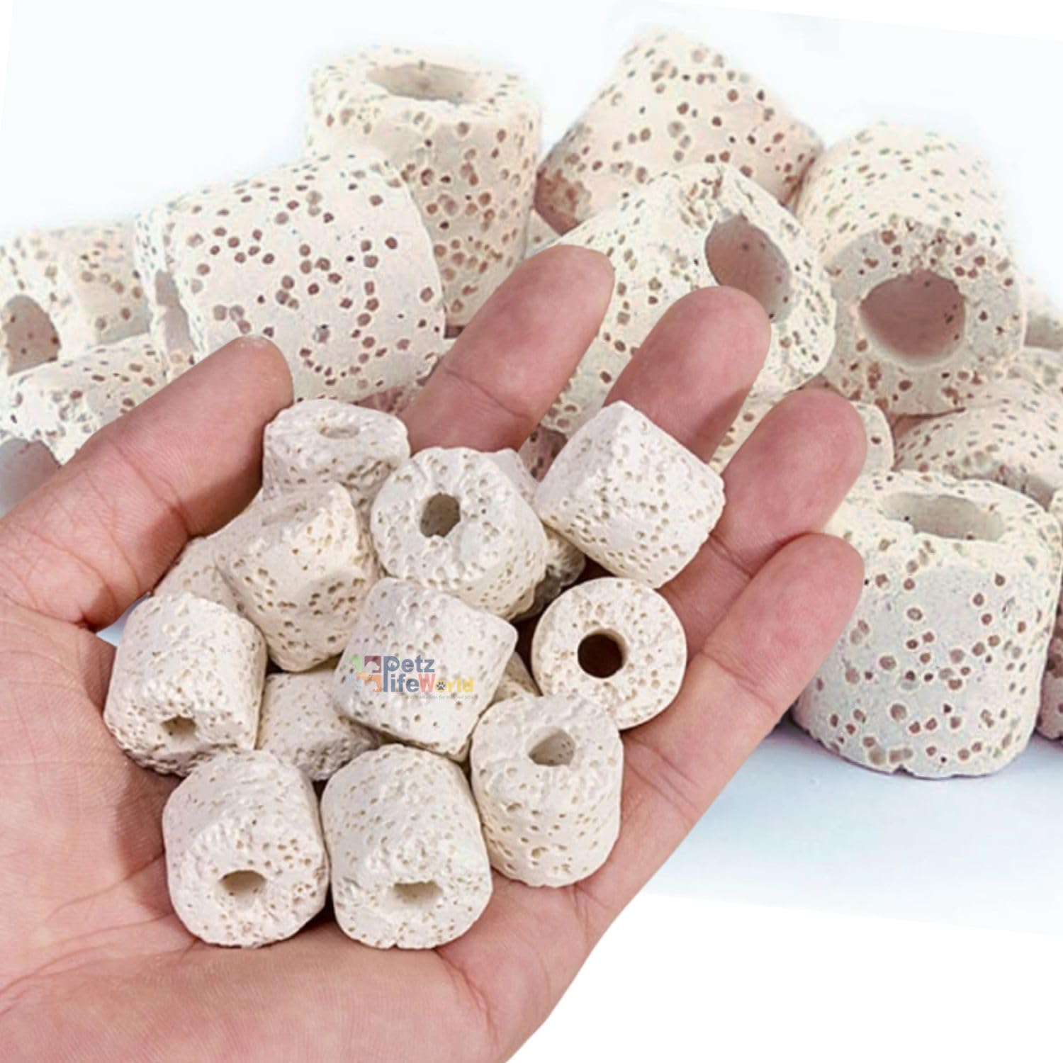VAYINATO® 250g Aquarium Filter Media Half White High Porus Ceramic Ring with Free Net Bag, Suitable for Fresh Water and Salt Water by Petzlifeworld (B0CZRWRLRR) Amazon Price History, Amazon Price Tracker