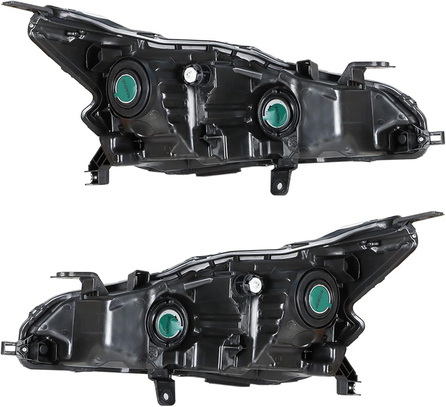 Left & Right Side Halogen Headlights Chrome Projector Headlamps Assembly Replacement for 2019 2020 Altima