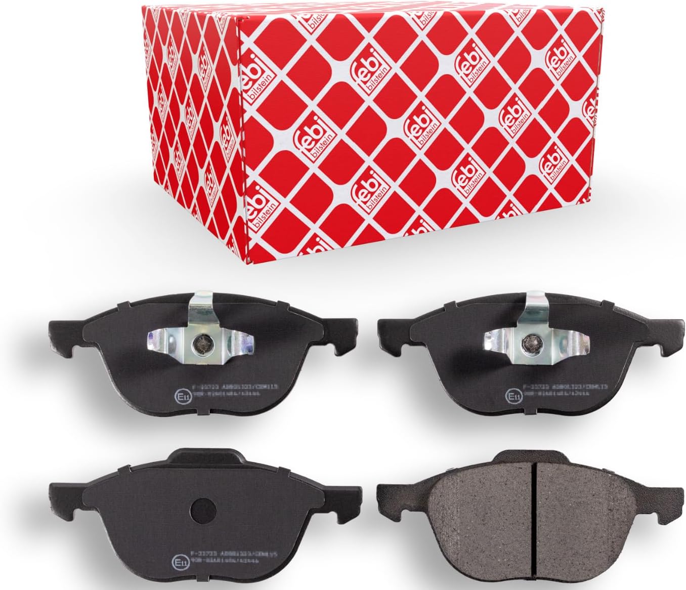 Febi Bilstein Bremsbelagsatz 16027 - Original Bremsbeläge Für Mercedes-Benz