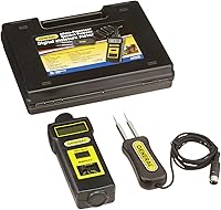 General Tools MM6012 Digital Microprocessor Moisture Meter - Accurate Pin-Type Tester for Wood, Tobacco, Cotton & Paper