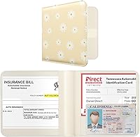 Vista 9 de CoBak - Estuche para registro y seguro del auto, organizador para la guantera o compartimento del auto o camión, ideal para documentos esenciales