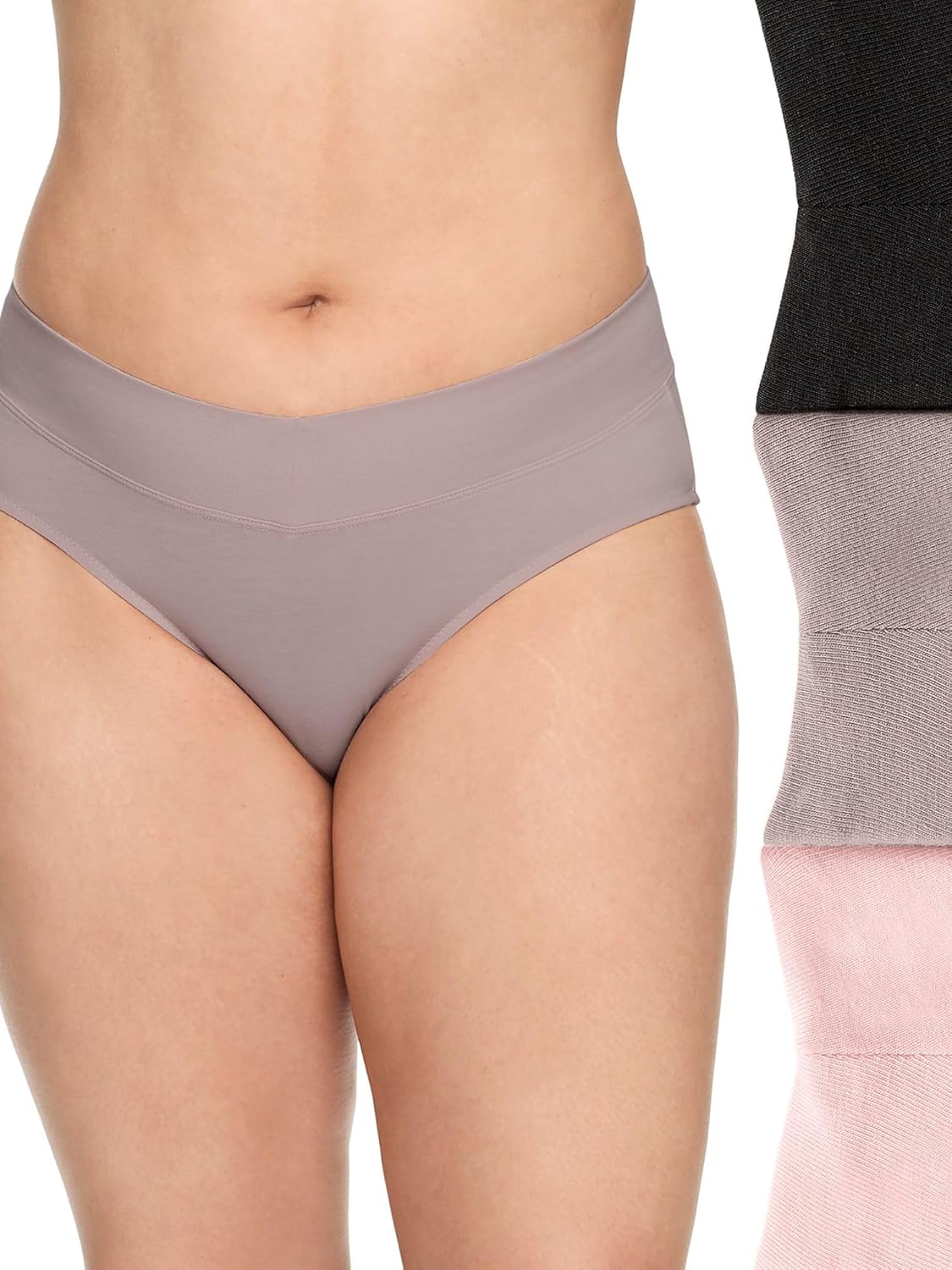 Warner's Women's No Pinching No Problems® Dig-free Mid-waist 3-pack Hipster Ru4403p