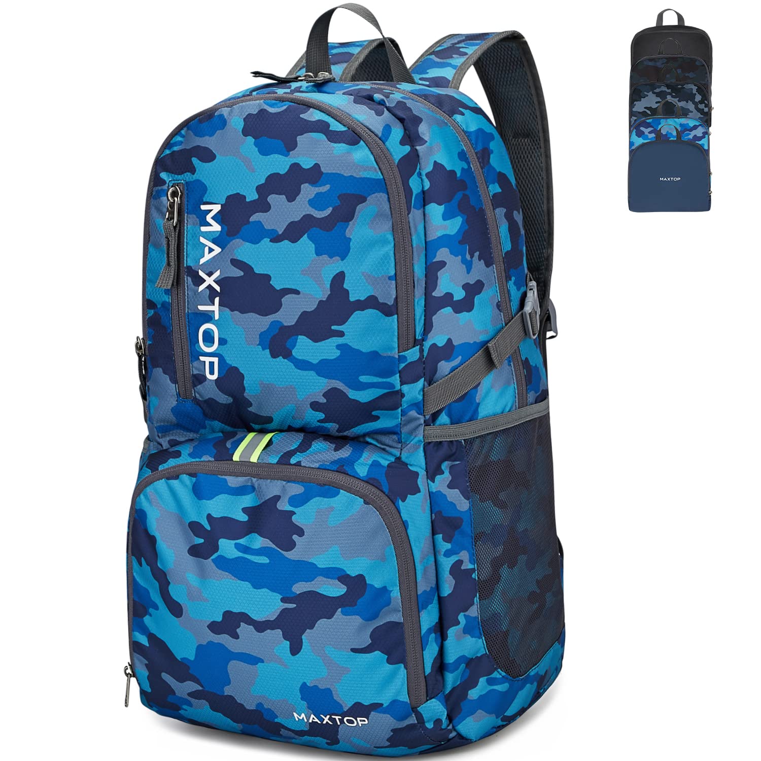 MAXTOP 30L Backpack Ultra Lightweight Packable Foldable Rucksack Water Resistent For Men Women Outdoor Camping Hiking Travel Daypack Handy Durable Gifts For Men Women โ image 1