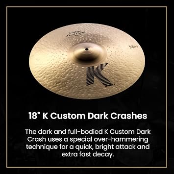 Zildjian KCD900 K Custom Dark Cymbal Pack