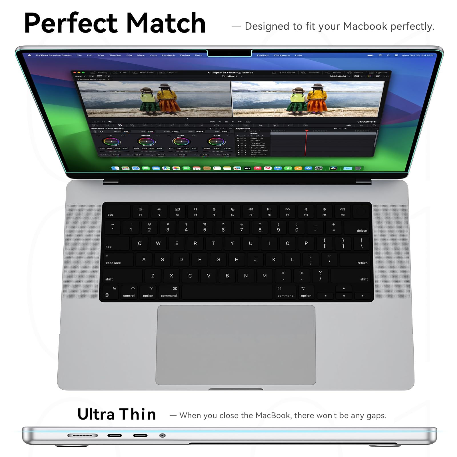 Protection Ecran pour MacBook Neo 13 Pouces A18 Pro A3404 Filtre Anti Lumiere Bleue Anti Rayures