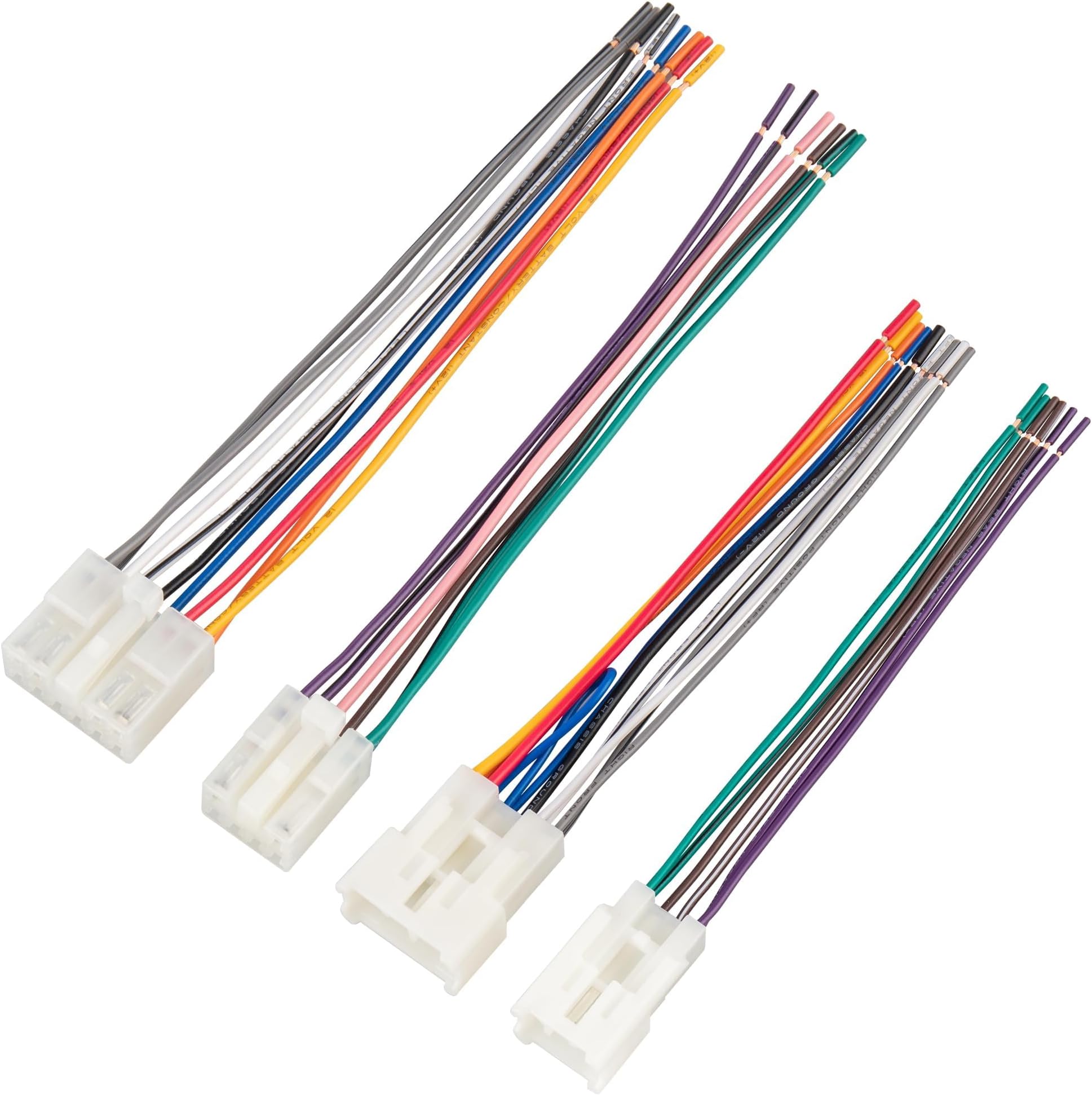 RED WOLF Stereo Harness for 1992-2019 Toyota, 2010-2019 Subaru Aftermarket Radio Wire Harness Female + Male Plug Connector Without JBL System Add Subwoofer Amplifier