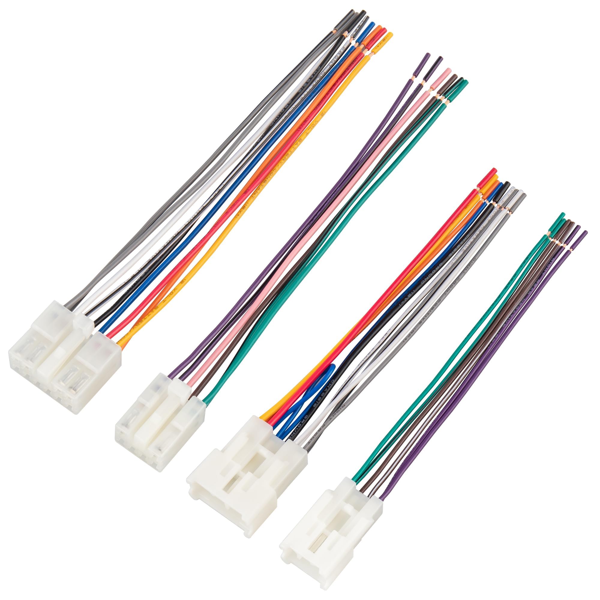 RED WOLF Stereo Harness for 1992-2019 Toyota, 2010-2019 Subaru Aftermarket Radio Wire Harness Female + Male Plug Connector Without JBL System Add Subwoofer Amplifier