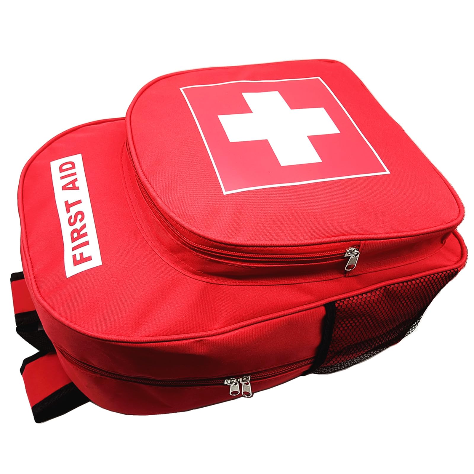 Borsa di emergenza rossa zaino di pronto soccorso vuoto medico di primo soccorso per il primo soccorso, borse traumatologiche per equitazione, ufficio, escursionismo, paramedici, viaggi