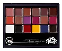 Vista 1 de J.CAT BEAUTY Freedom Creator - Paleta de labios con 18 tonos versátiles para colores de labios personalizados, tonos pigmentados brillantes para un