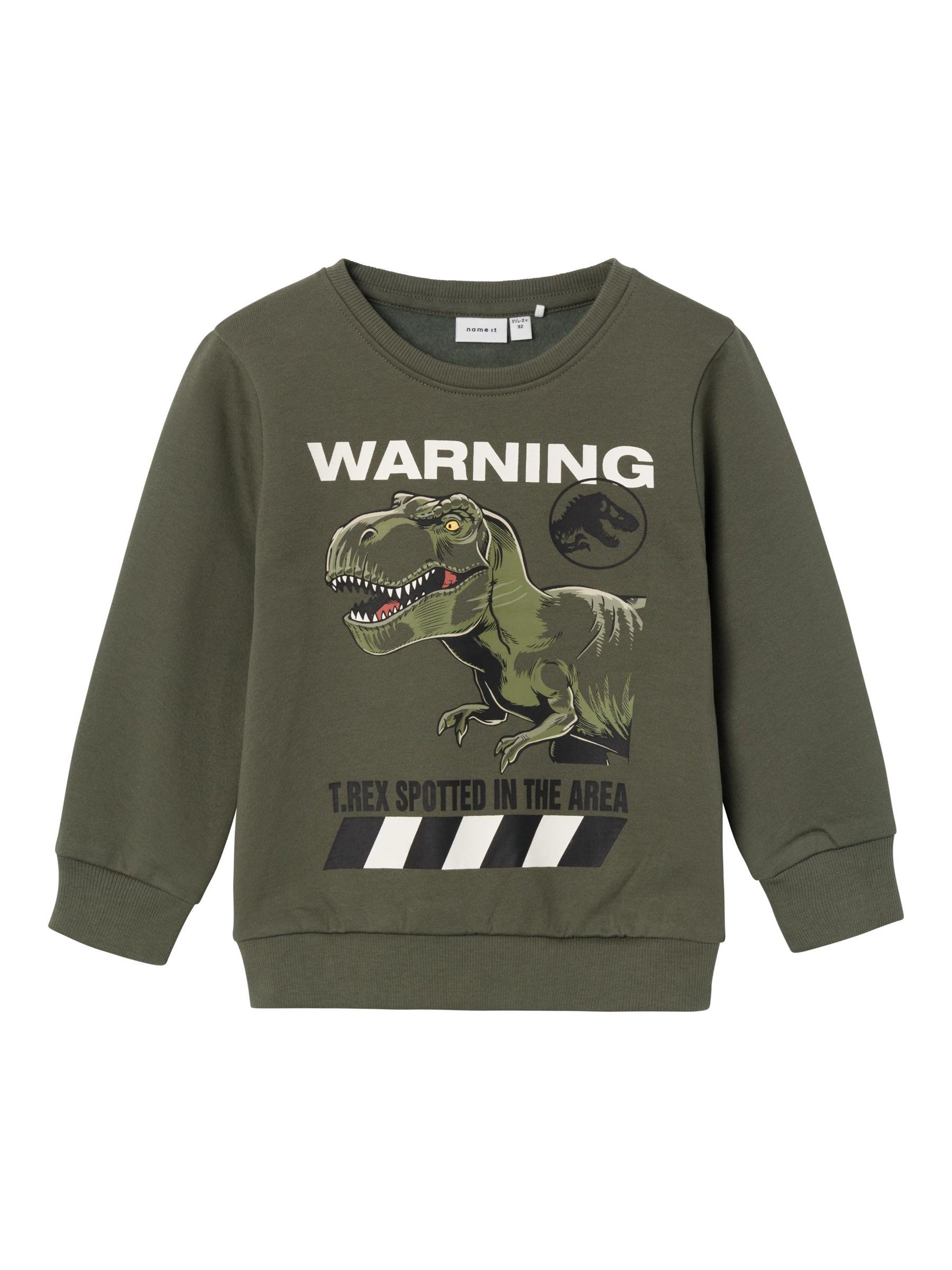 NMMNAT JURASSIC SWEAT BRU NOOS SKY Sweatshirt,