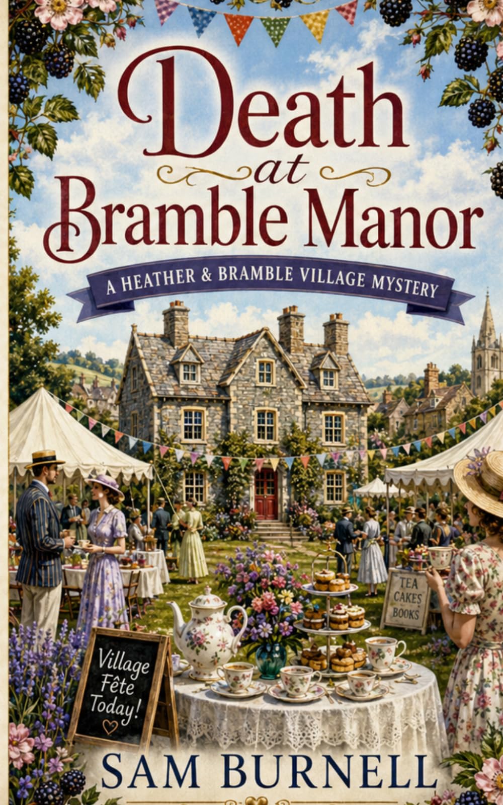 Death at Bramble Manor: A Heather and Bramble Village Mystery