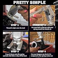 Vista 6 de Nuevo 66784 Stud Mount Valve Spring Compressor Remove & Install Valve Spring for all 3/8" & 7/16" Rocker Studs