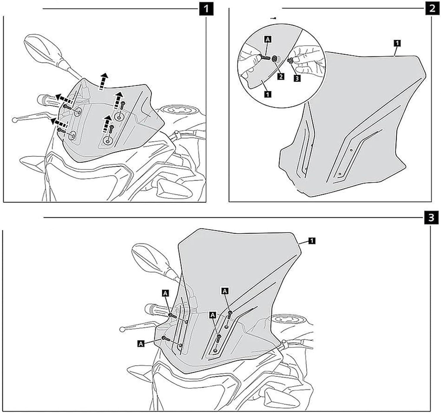 オートバイのフロントガラス G310GS G310 G 310 GS 2017 2018 2019 2020 2021用オートバイ用