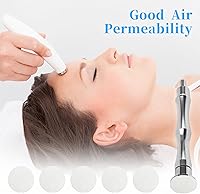 Vista 7 de 800 filtros de microdermoabrasión de 0.394 pulgadas, filtros de microdermoabrasión de repuesto, filtros de algodón para máquina