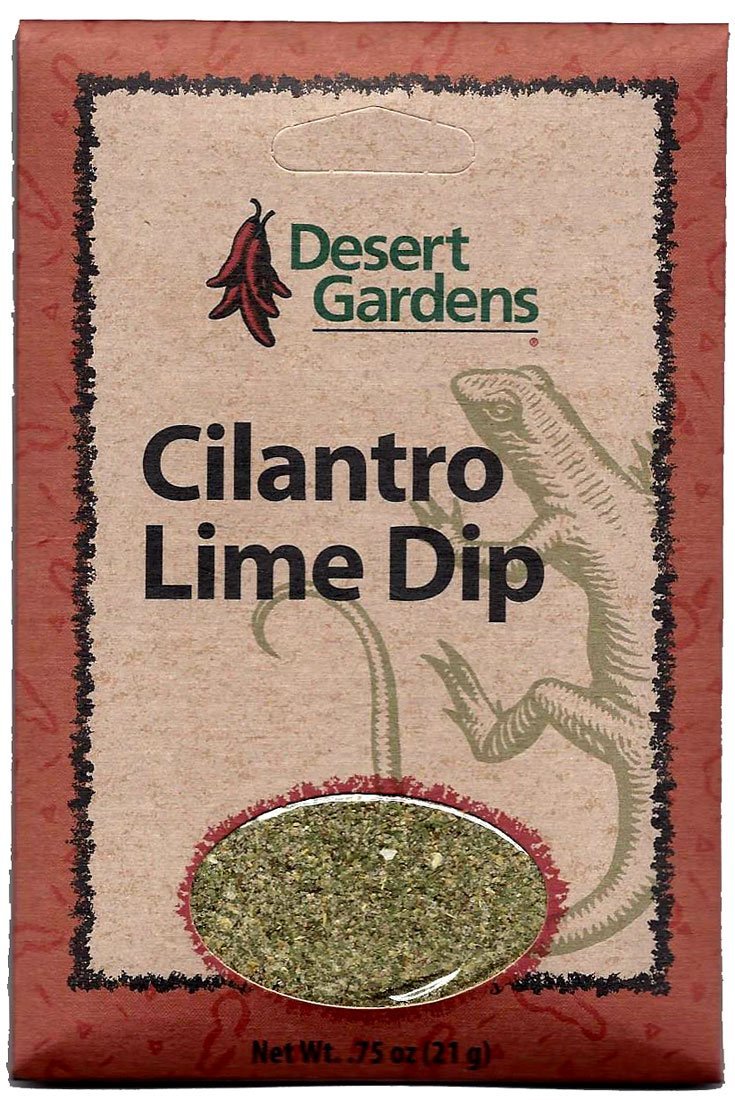 Desert Gardens Cilantro Lime Dip Mix (Pack of 4)