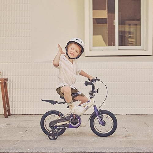 Miniatura 6 de ACEGER Bicicleta para niños de 2 a 10 años, estilo BMX, para niños y niñas de 2 a 10 años, bicicleta para niños de 12, 14 y 16 pulgadas, con ruedas