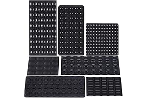 AUSTOR Self-Adhesive Rubber Bumper Feet for Noise Dampening and Protection